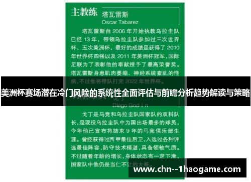 美洲杯赛场潜在冷门风险的系统性全面评估与前瞻分析趋势解读与策略
